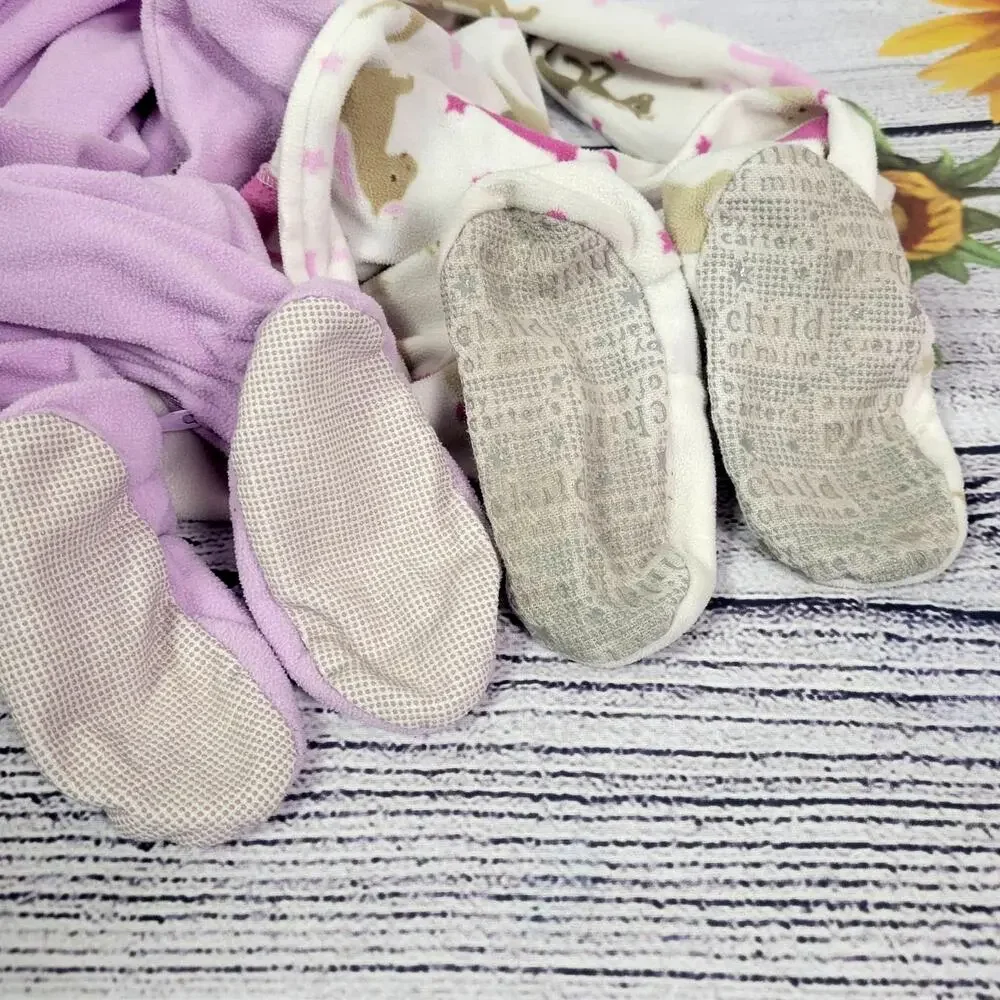 Carter's Fleece Sleeper Bundle 2 Piece Size‎ 18Mo